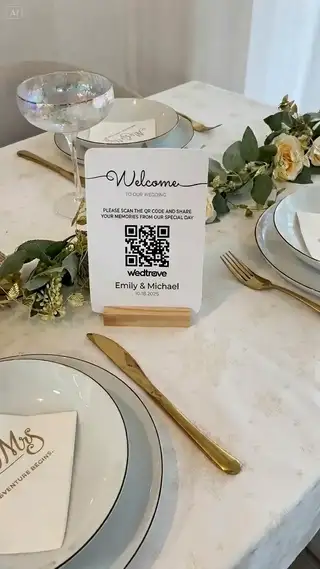 QR Code Wedding Experience